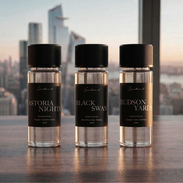 Scentiment New York Diffuser Oils Inspired by NY EDITION®, Waldorf Astoria New York, Equinox Hotel & more