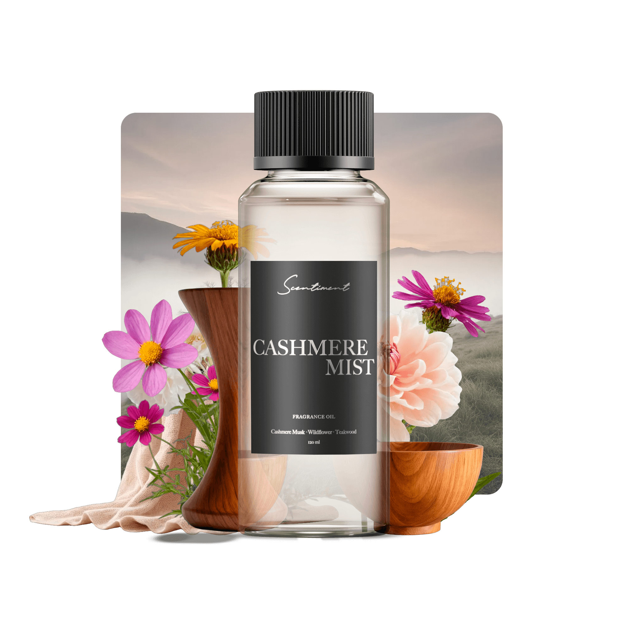 Cashmere Mist Fresh Clean Diffuser Oil for Home Air Freshener