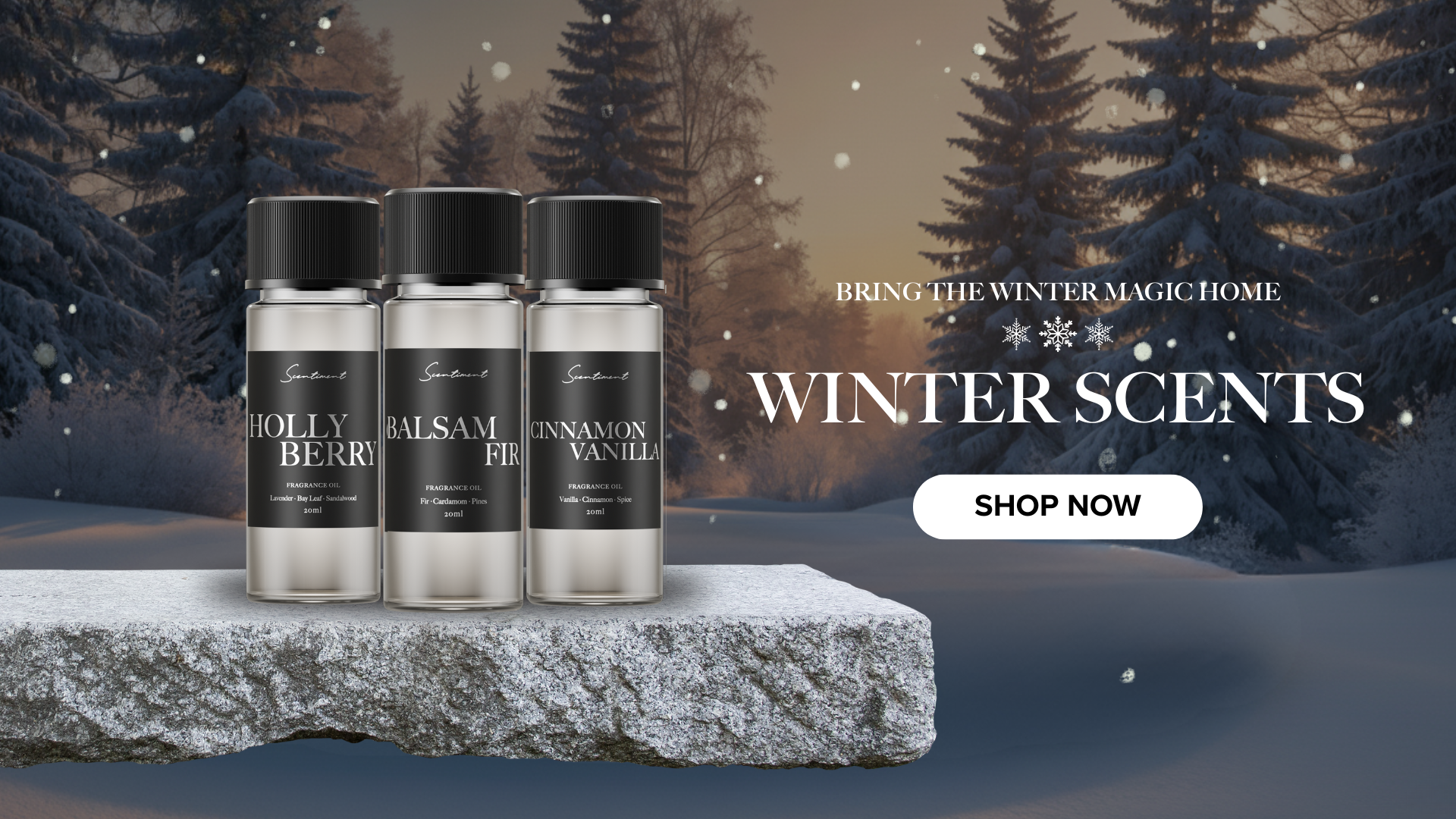 Scentiment Winter Scents Collection