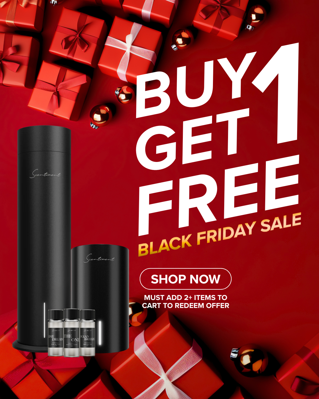 BUY 1 GET 1 FREE TODAY ONLY!