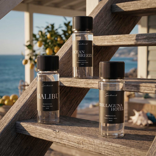 Scentiment Diffuser Oils Inspired by Nobu Hotel, Pelican Hill Resort, Montage Laguna Beach
