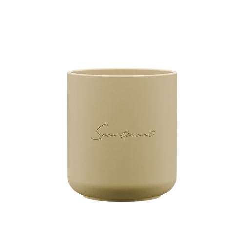 Ceramic Beige Candle 8oz The One Inspired by 1 Hotel® Miami