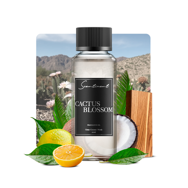 Cactus Blossom Fragrance Diffuser Oil With Ingredients
