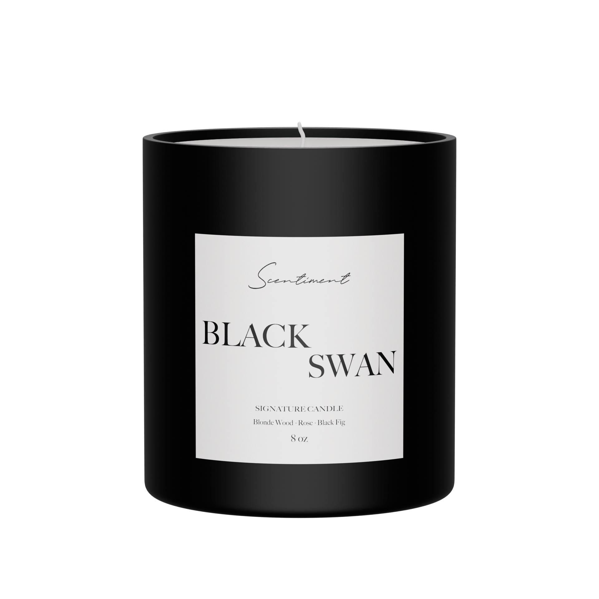 Black Swan 8 oz Scented Candle Inspired by The New York EDITION Hotel