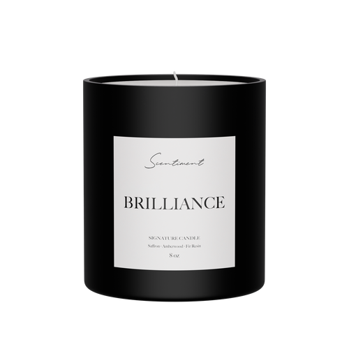 Brilliance 8oz Candle, Inspired by Baccarat Rouge 540®
