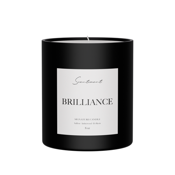 Brilliance 8oz Candle, Inspired by Baccarat Rouge 540®
