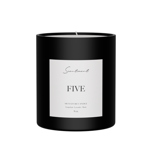 Five 8oz Candle, Inspired by CHANEL® N°5