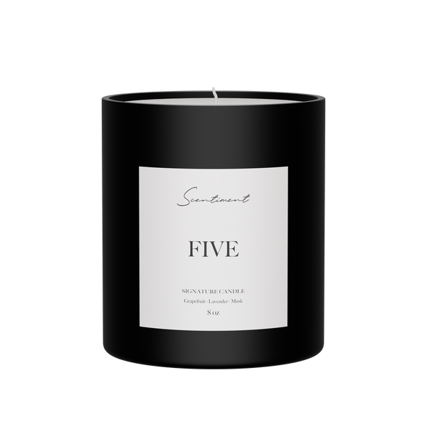 Five 8oz Candle, Inspired by CHANEL® N°5