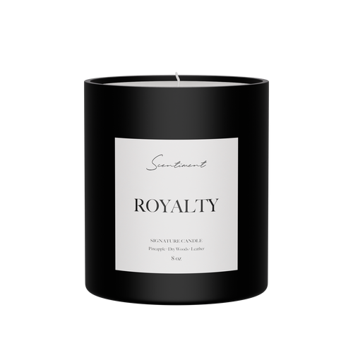 Royalty 8oz Candle, Inspired by Creed Aventus©

