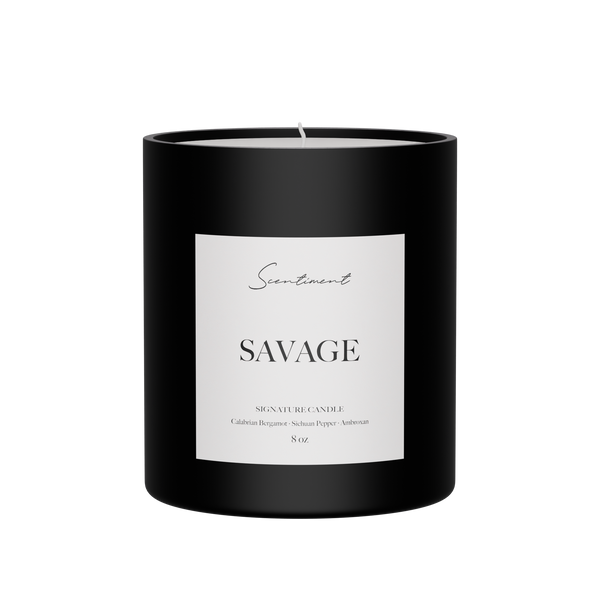 Savage 8oz Candle,Inspired by Dior® Sauvage