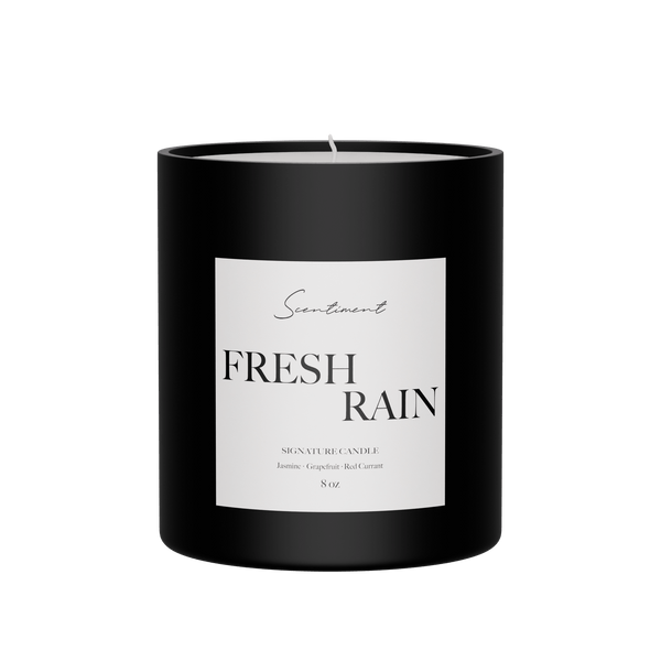 Fresh Rain 8 oz Scented Candle Inspired by Marriott Hotels & Resorts
