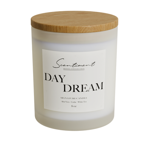 Frosted Candle 8oz Day Dream Inspired by Westin® Hotels
