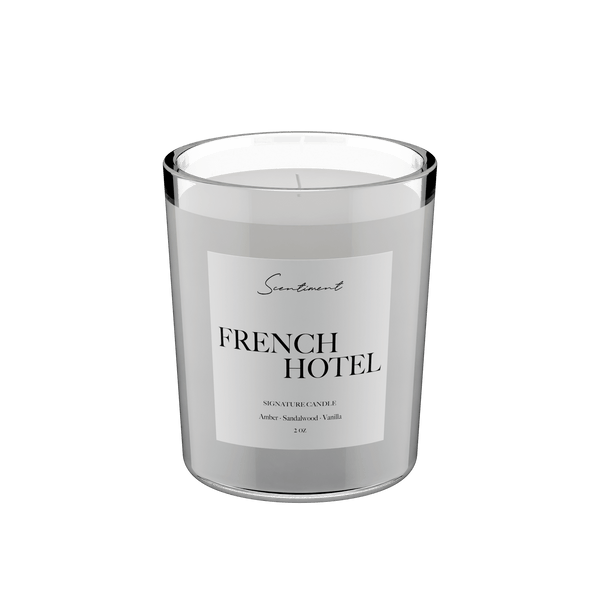 French Hotel 2 oz Votive Scented Candle Inspired by Hotel Costes