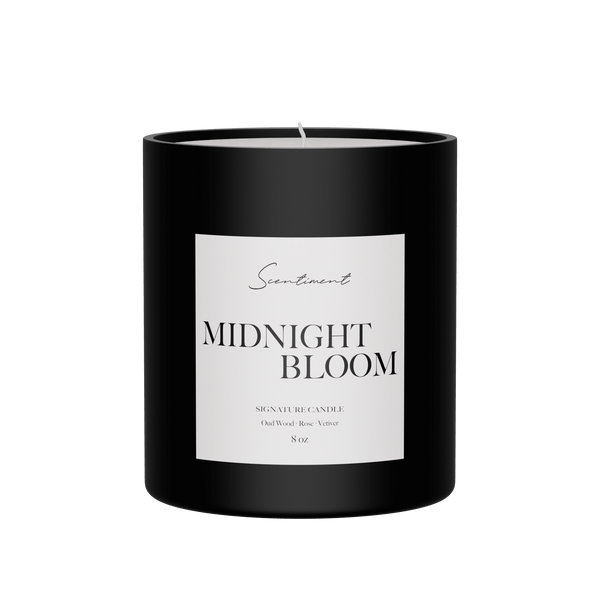 Midnight Bloom 8 oz Scented Candle Inspired by Fairmont Hotels & Resorts