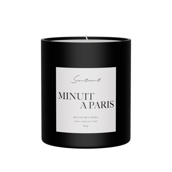 Minuit À Paris 8 oz Scented Candle Inspired by Hotel Costes
