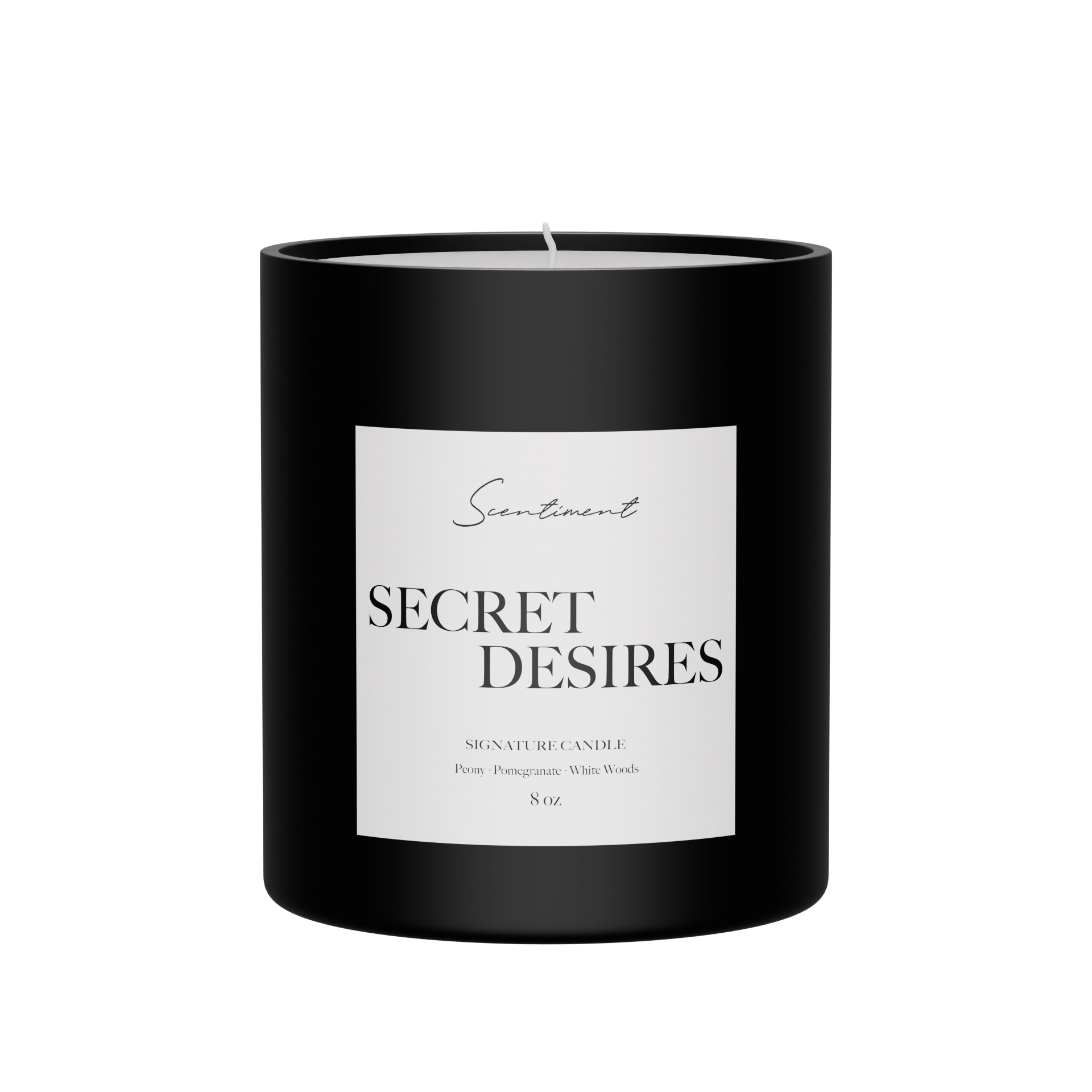 Secret Desires 8 oz Scented Candle Inspired by ARIA Resort & Casino Las Vegas