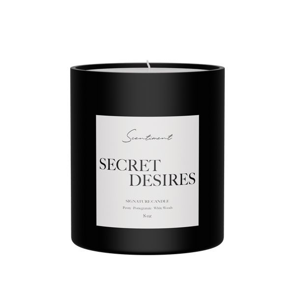 Secret Desires 8 oz Scented Candle Inspired by ARIA Resort & Casino Las Vegas