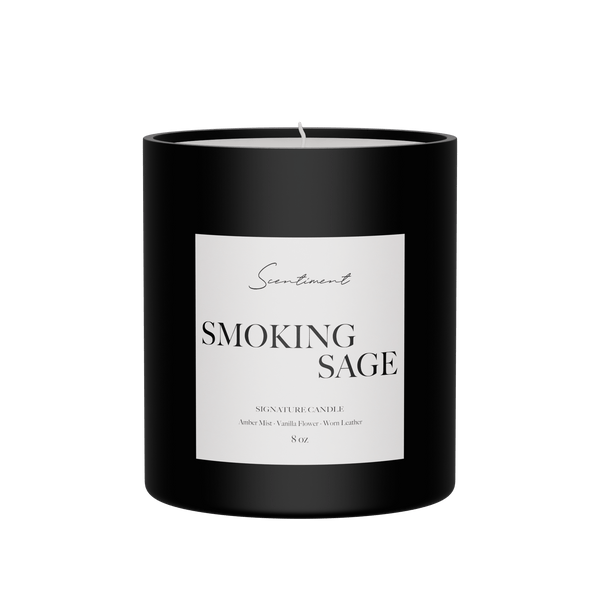 Smoking Sage 8 oz Scented Candle Inspired by Gramercy Park Hotel & Le Labo Cade 26