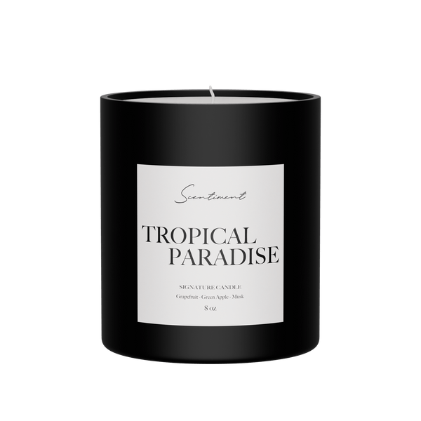 Tropical Paradise 8 oz Scented Candle Inspired by Bellagio Resort & Casino Las Vegas