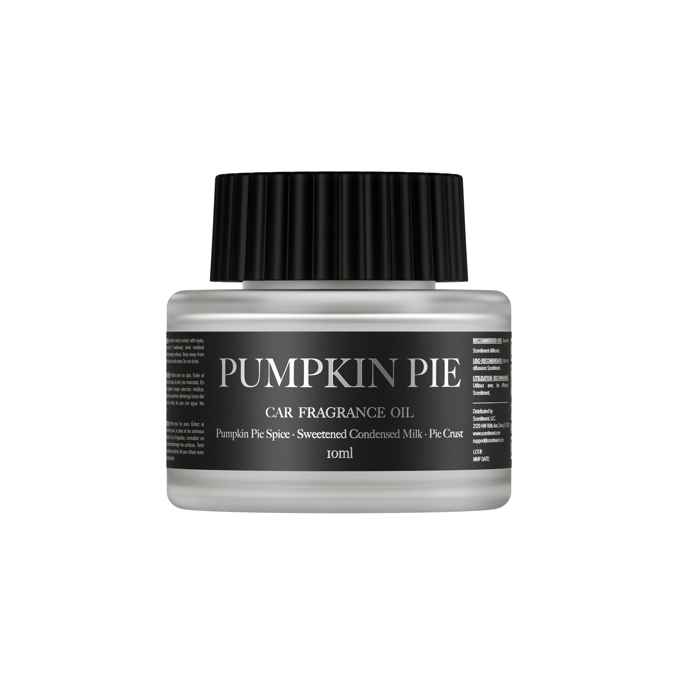 Pumpkin Pie Fragrance Diffuser Oil in a 10 mL Bottle