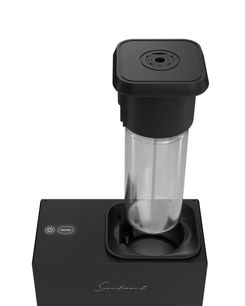 Scentiment Diffuser Pro 2 - Open Top View with Bottle