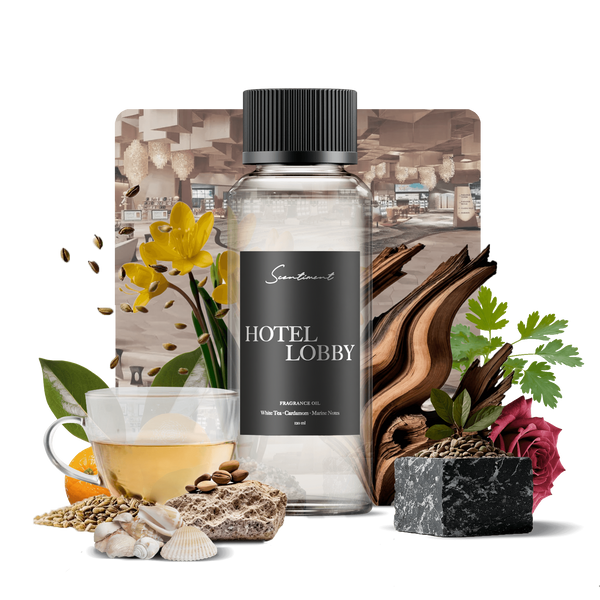 Hotel Lobby Fragrance Diffuser Oil Inspired by Hilton® With Ingredients