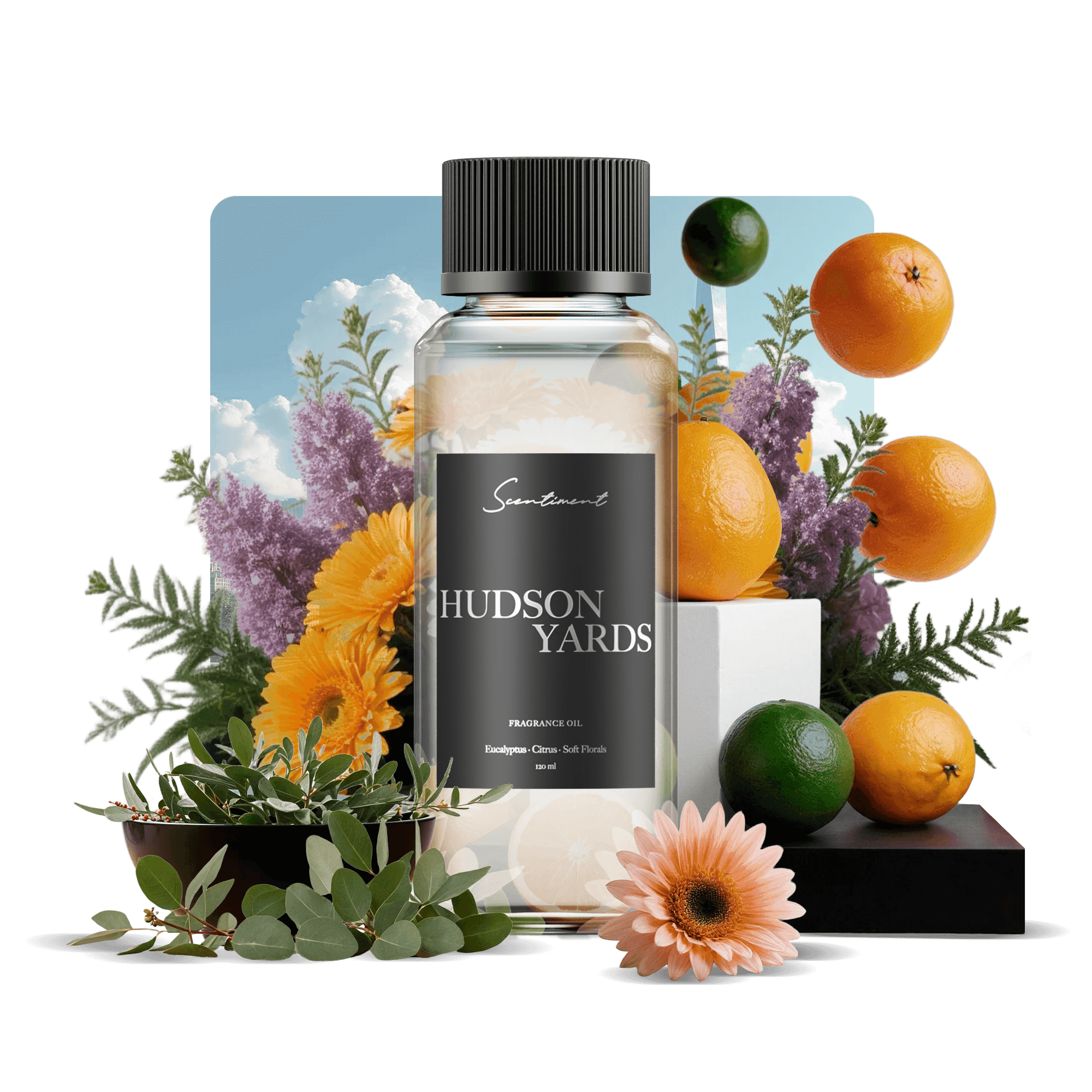 Hudson Yards Fragrance Diffuser Oil Inspired by Equinox® Hotel With Ingredients