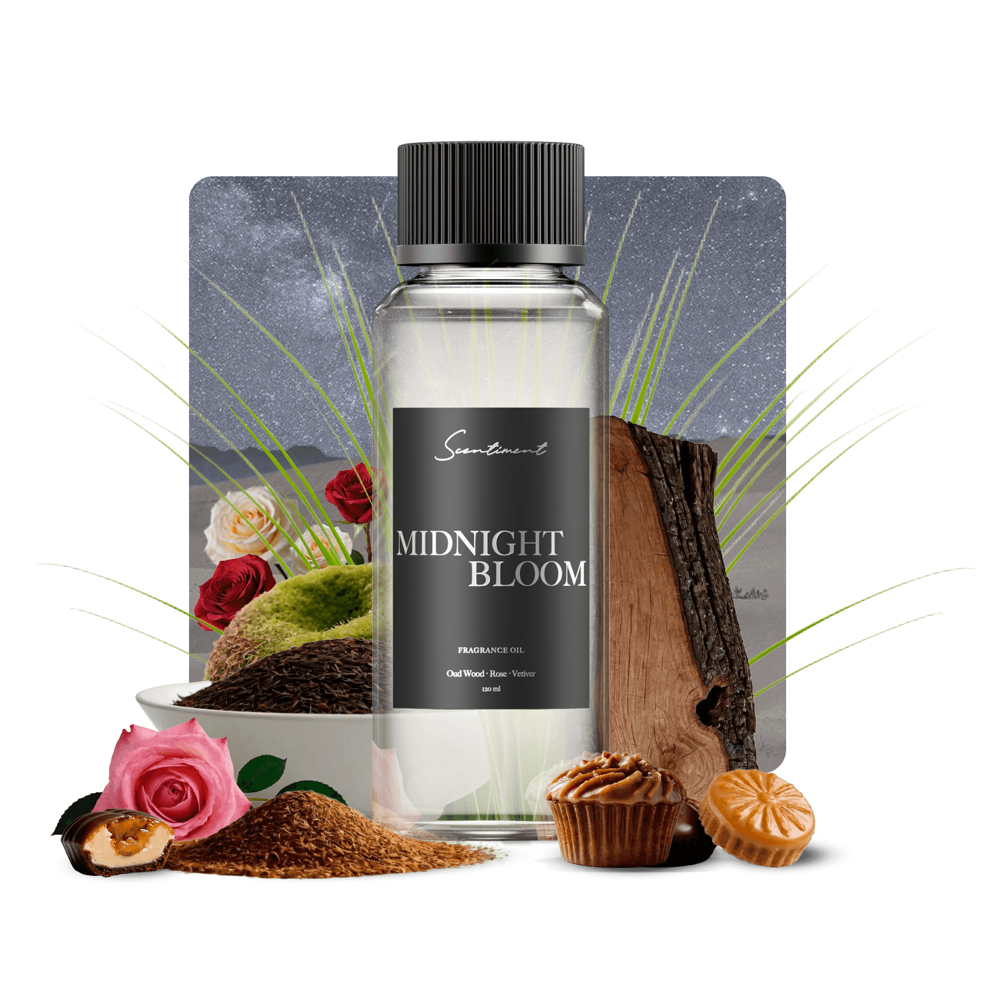 Midnight Bloom Fragrance Diffuser Oil Inspired by Fairmont® Hotels & Resorts With Ingredients