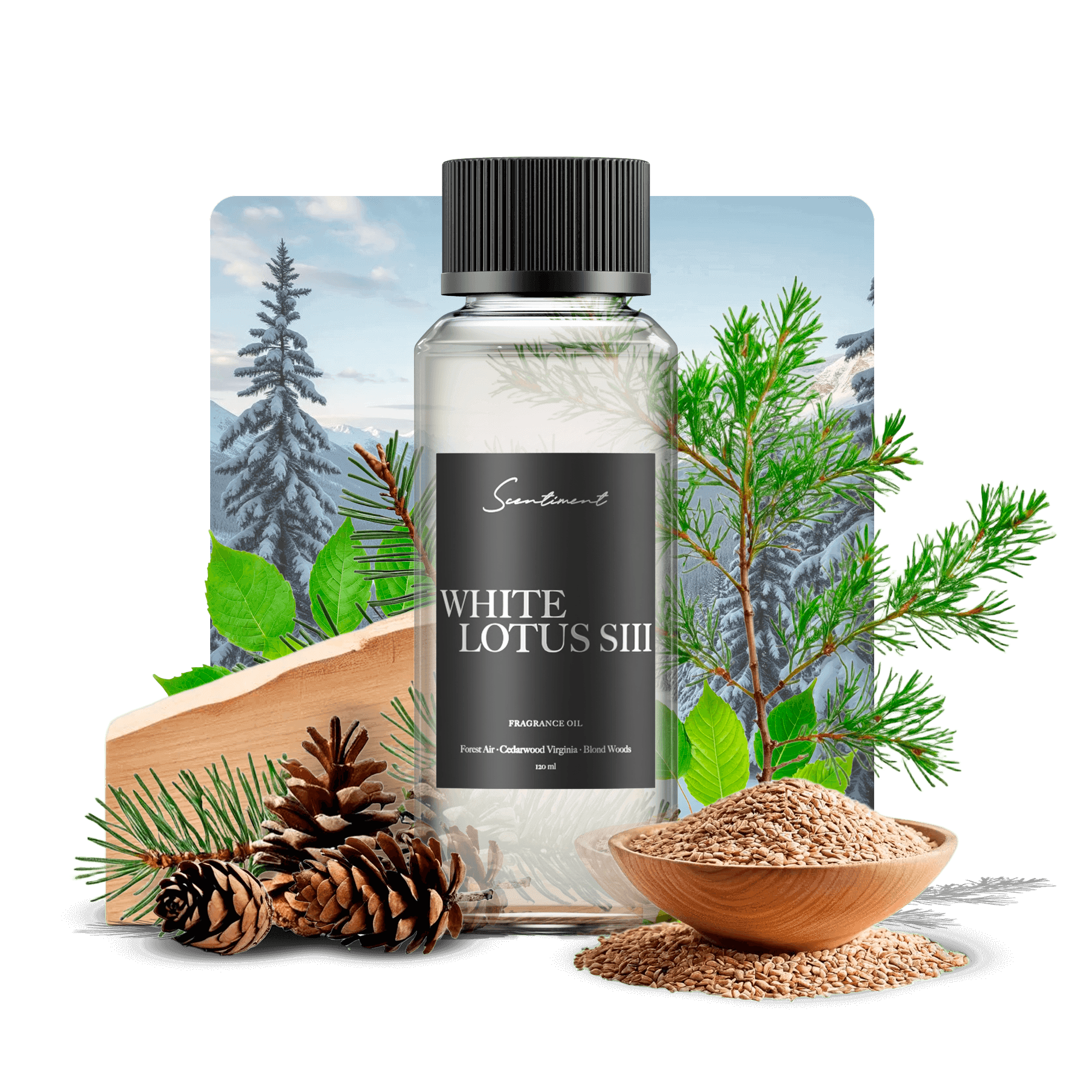 White Lotus SIII Fragrance Diffuser Oil Inspired by Four Seasons® Whistler Hotel With Ingredients