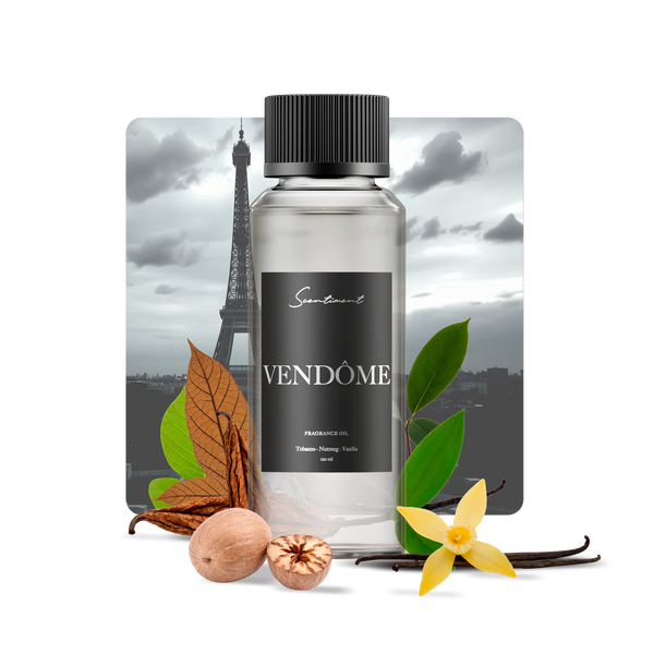 Vendôme Fragrance Diffuser Oil With Ingredients
