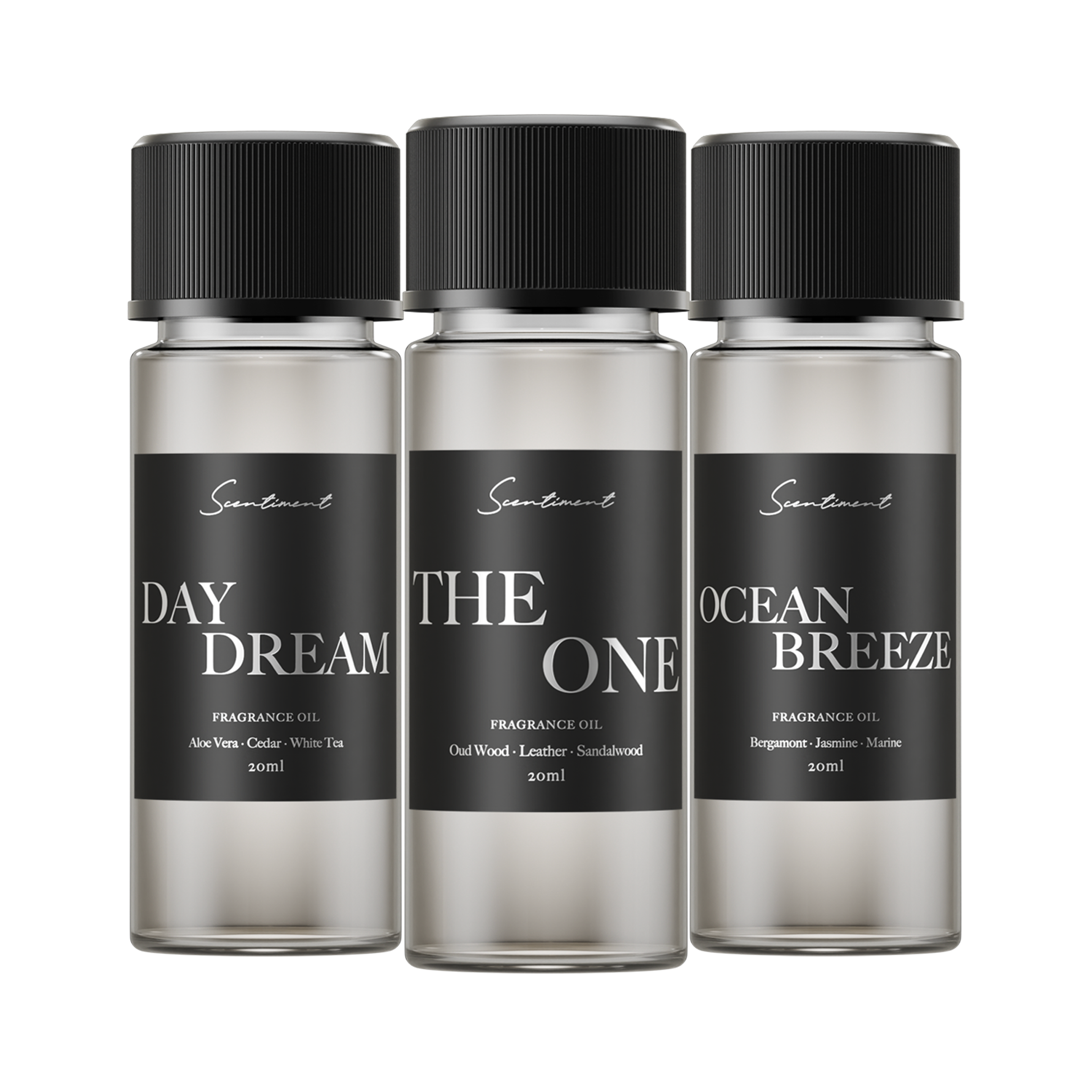Top 3 Hotel Scents Discovery Set in 20 mL Diffuser Oils