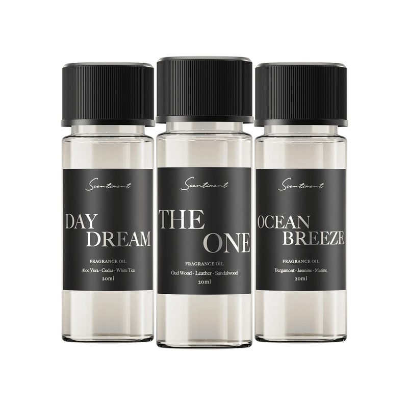 Top 3 Hotel Scents Discovery Set in 20 mL Diffuser Oils
