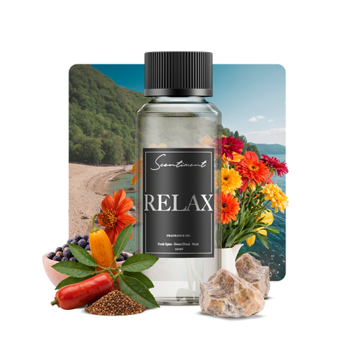 Relax Fragrance Oil - Enliven Twist Fragrance With Ingredients