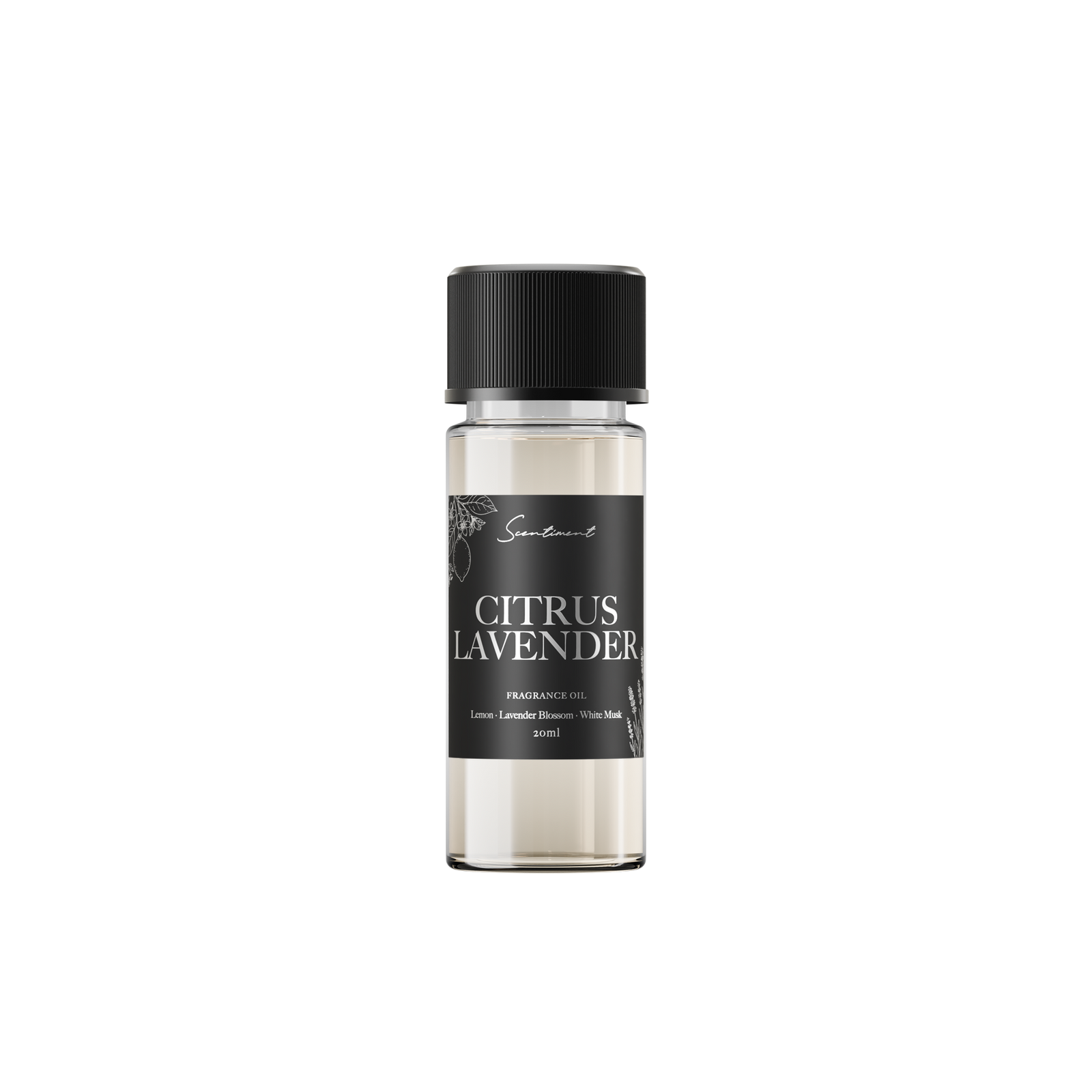 Scentiment Citrus Lavender Diffuser Oil 20ml Bottle