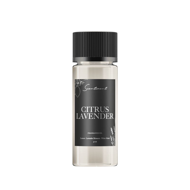 Scentiment Citrus Lavender Diffuser Oil 50ml Bottle