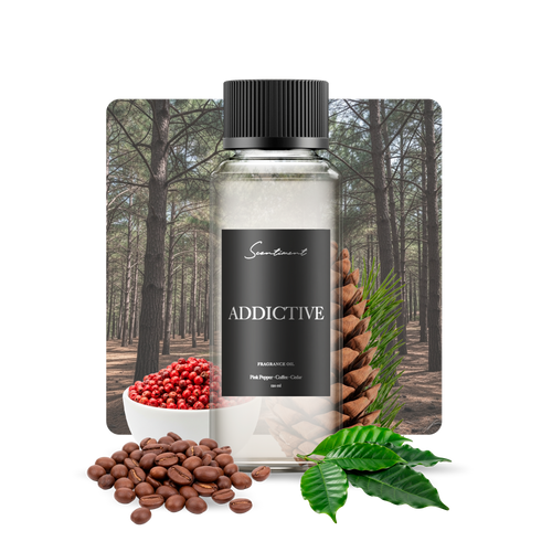 Addictive Diffuser Oil inspired by Black Opium® by Yves Saint Lauren With Ingredients