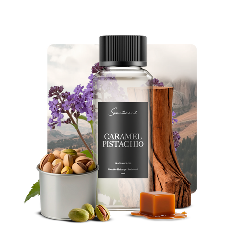 Caramel Pistachio Diffuser Oil Inspired by Sol de Janeiro® Cheirosa 62 With Ingredients