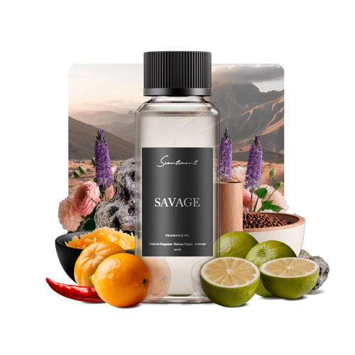 Savage Diffuser Oil Inspired by Dior® Sauvage With Ingredients
