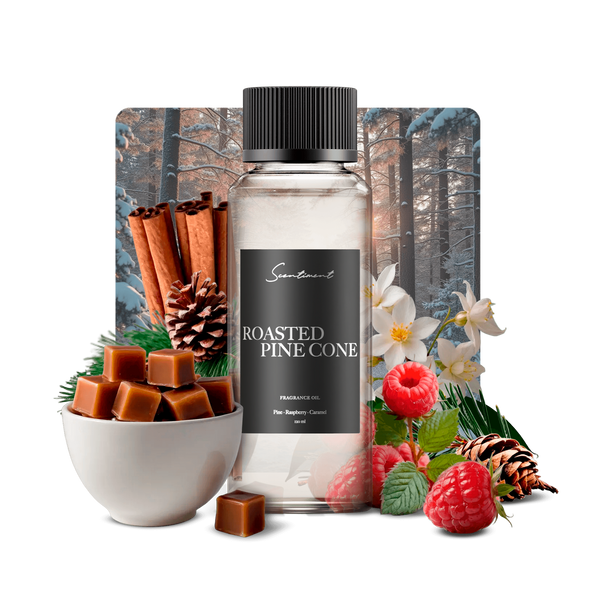 Roasted Pine Cone Fragrance Diffuser Oil With Ingredients