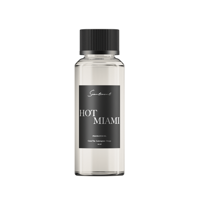 Hot Miami Fragrance Diffuser Oil Inspired by Delano® Beach Club in a 120 mL Bottle