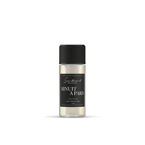 Miniut A Paris Fragrance Oil, ispired by Costes® Hotel, with notes of Amber, Sandalwood, and Vanilla.
