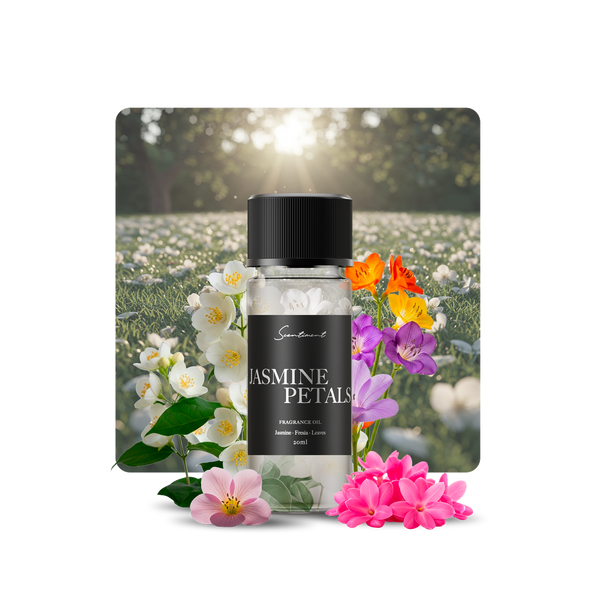 Jasmine Petals Diffuser Oil Inspired by the timeless floral scent of Jasmine With Ingredients