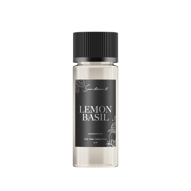 Scentiment Lemon Basil Diffuser Oil 50ml Bottle