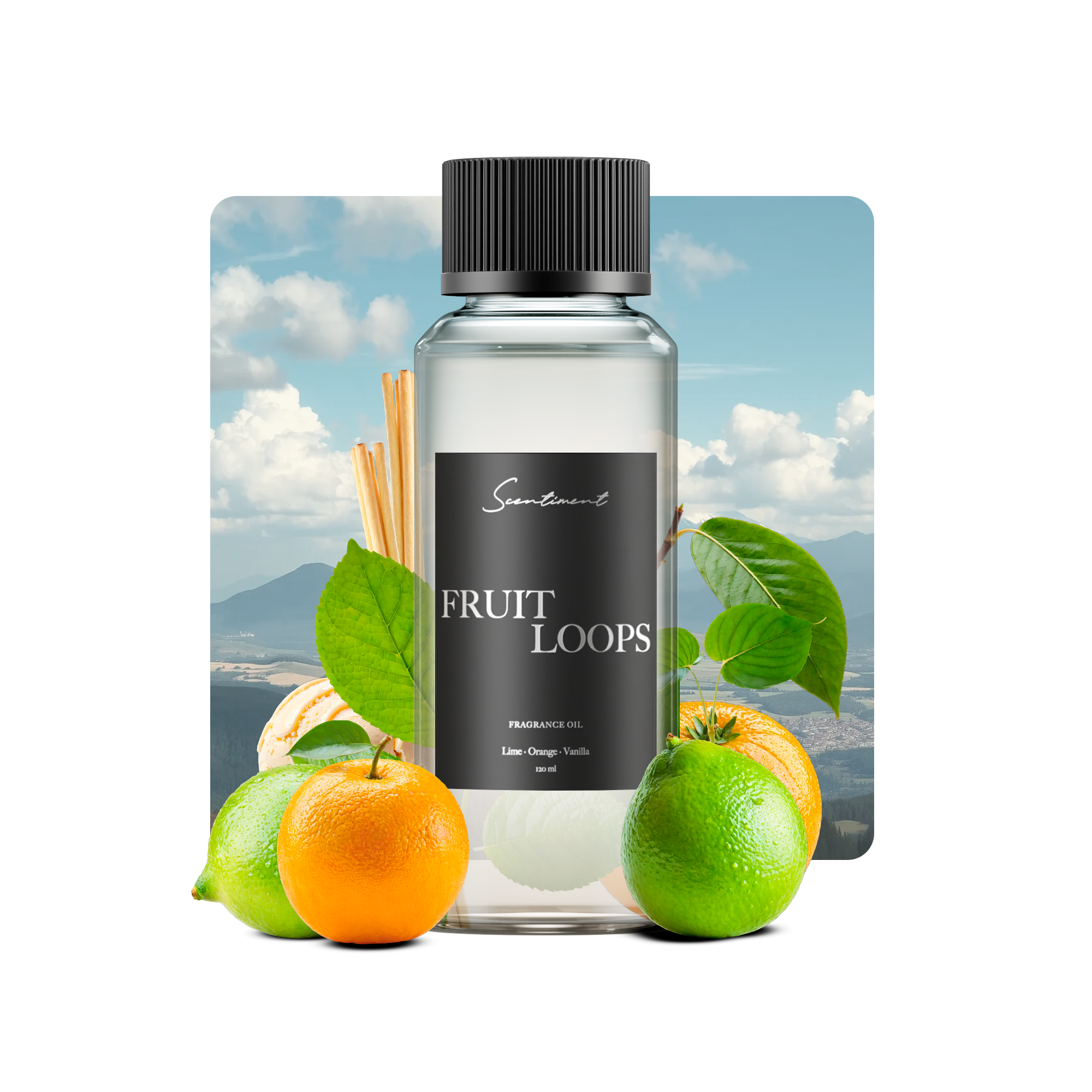 Fruit Loops Fragrance Diffuser Oil With Ingredients