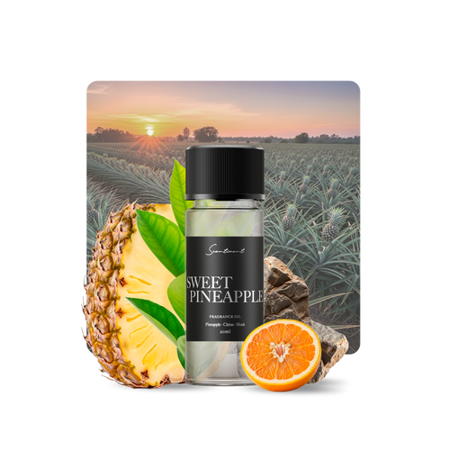 Sweet Pineapple Diffuser Oil Inspired by the tropical brightness of Pineapple Slices With Ingredients