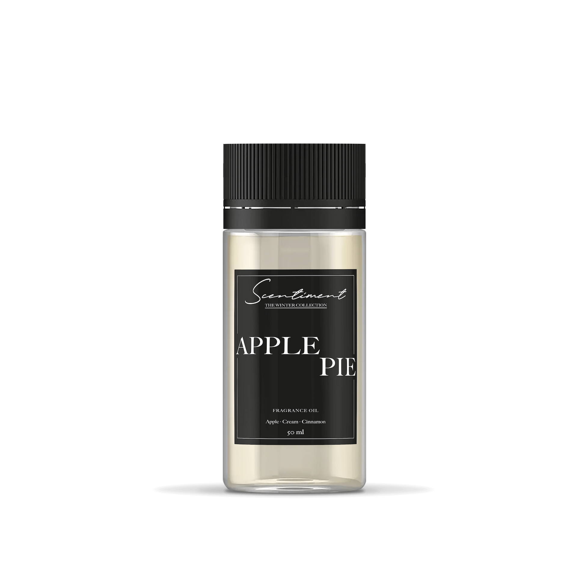 Apple Pie Fragrance Oil with notes of Apple, Cream, and Cinnamon.