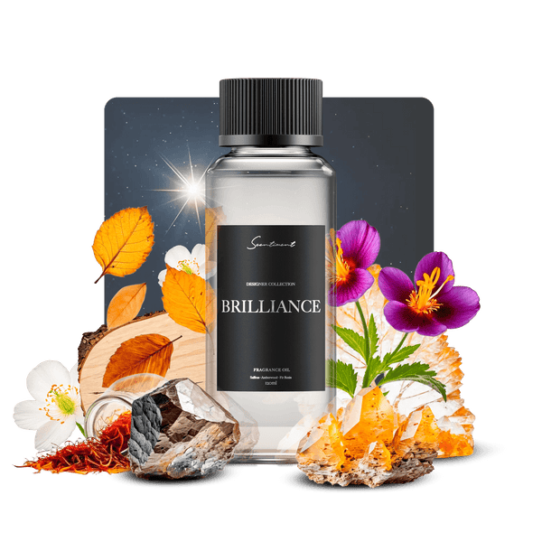 Brilliance Fragrance Oil, Inspired by Baccarat Rouge 540® With Ingredients
