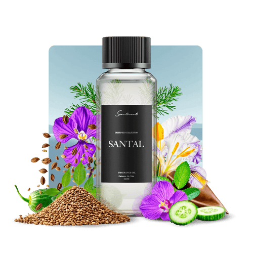 Santal Fragrance Oil, Inspired by Le Labo® Santal 33 With Ingredients
