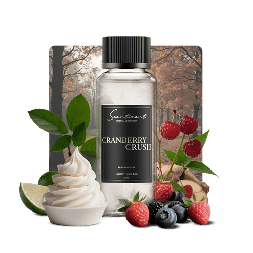 Cranberry Crush Fragrance Oil with notes of Berries, Ginger, Lime