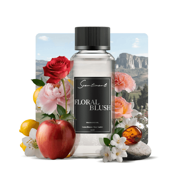 Floral Blush Fragrance Oil with notes of Red Apple, Peony, Musk